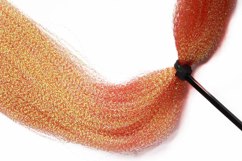 Flashabou Accent Crystal Flash - Perle Orange fra Hedron