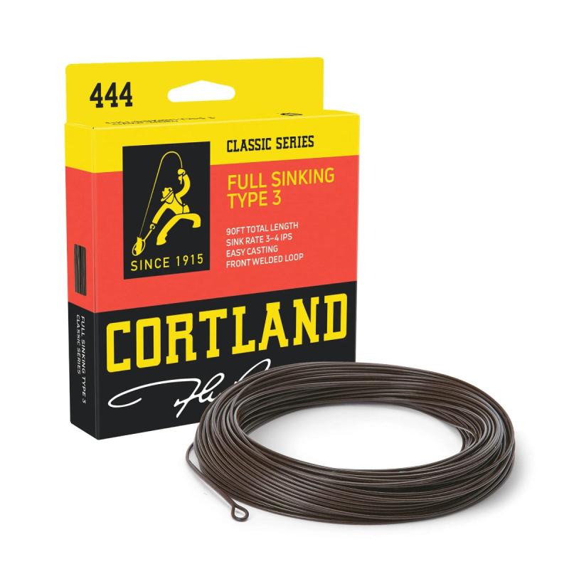 Cortland 444 Full Sinking Type 3 Fluegrej på tilbud