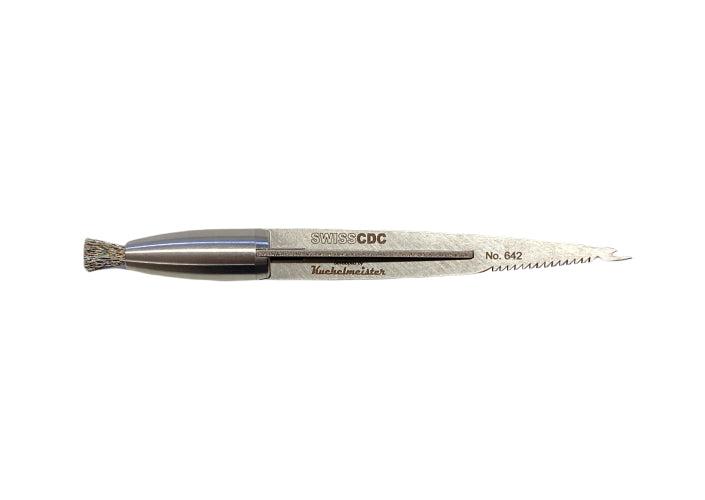Swiss CDC Multibrush - Effektivt værktøj til fluefiskeri