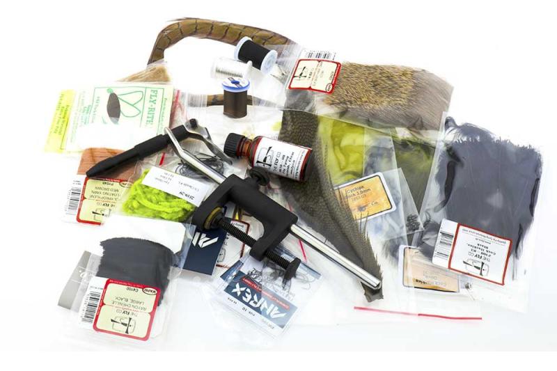 Fluebinding Starter Kit - Norsk Udgave fra The Fly Co.