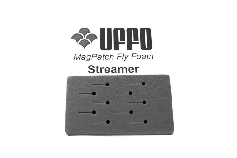 Uffo Magpatch Streamer Foam - Fluegrej fra The Fly Co.
