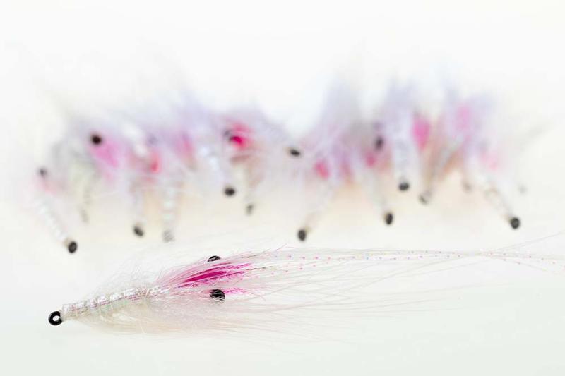10 Stk Pattegrisen Fluer - Hot Pink/White 6