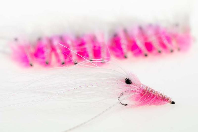 10 Stk Pattegrisen Kystfluer - Hot Pink Pearl 6