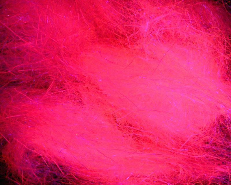 UV Simi Seal Dubbing - UV Pesca Hot Pink fra Spawn