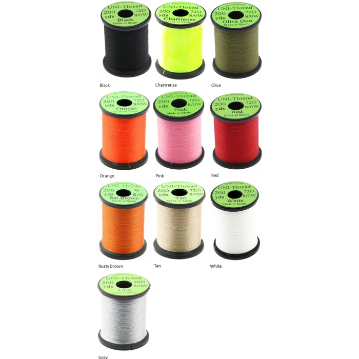Uni Thread 8 0w 200yards fra