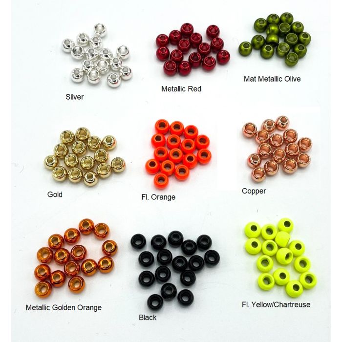 Brass Beads 5mm fra Future Fly