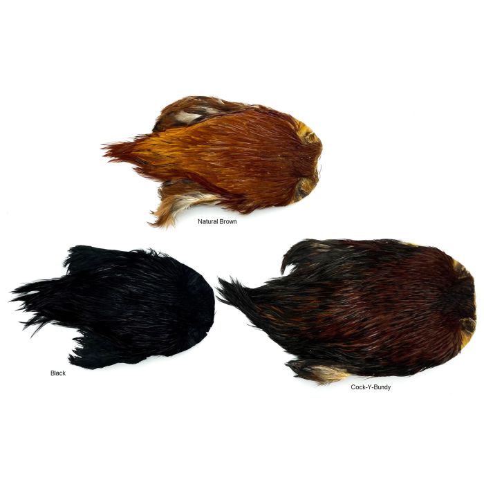 Fishmadman Natural Cock Capes fra