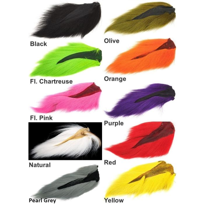 Fly Dressing Bucktail Medium fra Fly-dressing