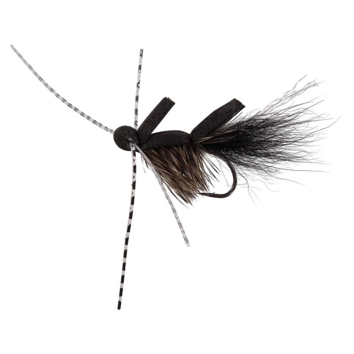 Unique Foam Skater Uv Black Str. 4 fra Unique Flies