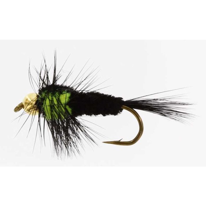 Unique Montana Goldhead Green Kamasan B170 #8 fra Unique Flies