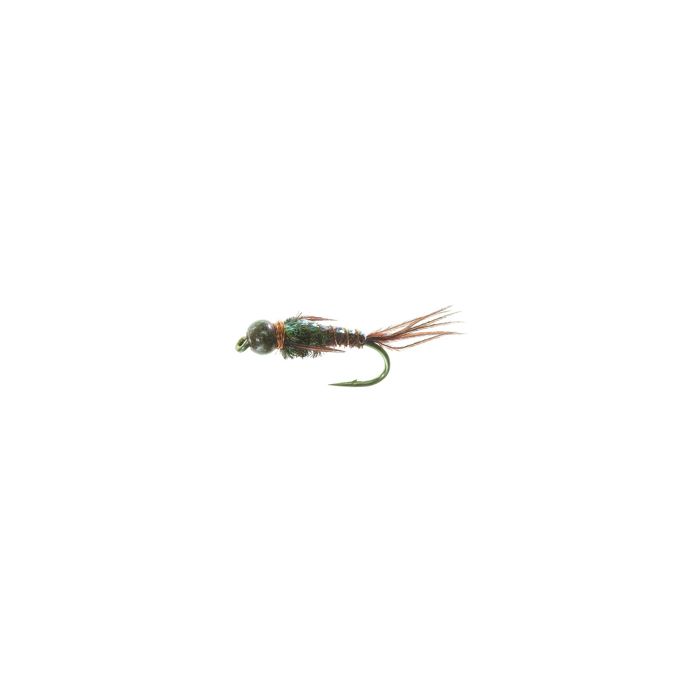 Unique Nymph Fl31022 Bead Head Flashback Pt Brown Tmc 3761 #12 fra Unique Flies