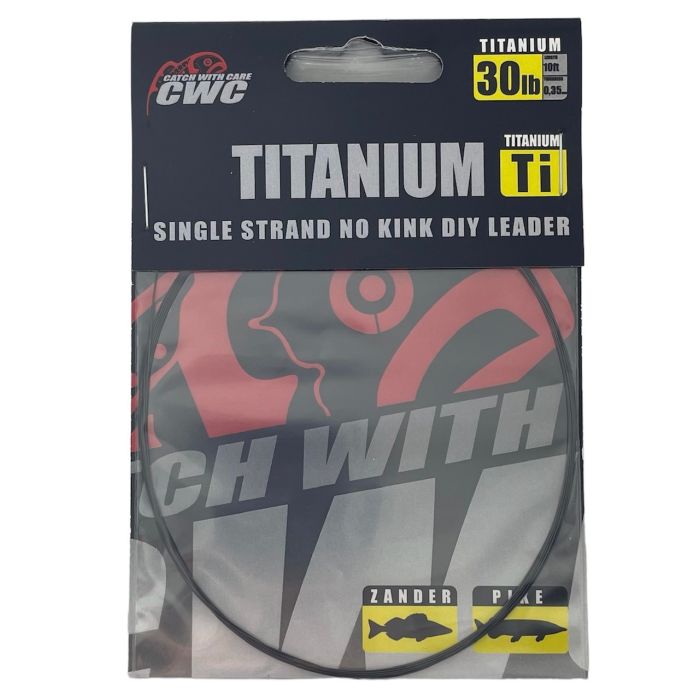 Titanium No Kink Leader 10ft fra Cwc