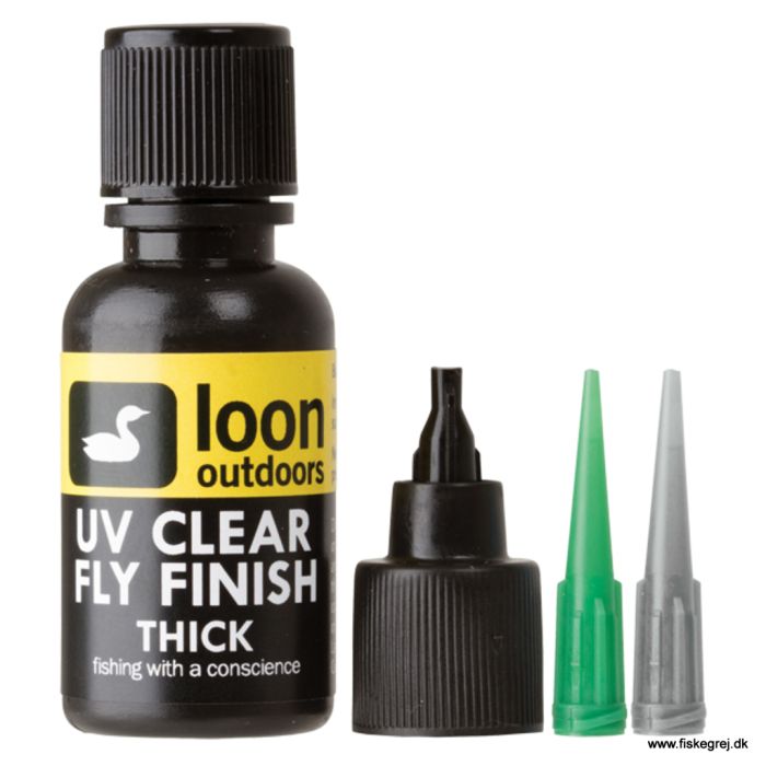 Loon Uv Clear Fly Finish Thick 1 2oz fra Loon Outdoors