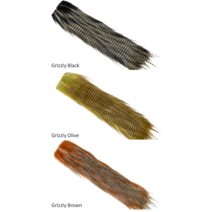 Traun River Streamer Fur Grizzly fra